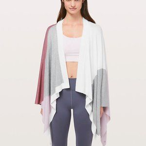 Hatha Wrap in QUICKSAND MISTY PINK SILVER FOX